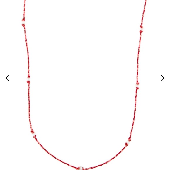 Marie Lichtenberg 29” 9K Cultured Pearl and Silk Cord Station Necklace Chain - Picture 7 of 8